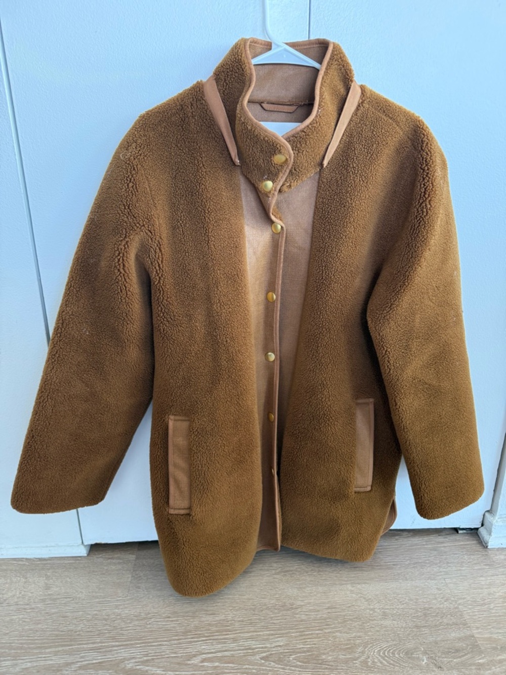 Anthropologie Women’s Brown Sherpa Jacket